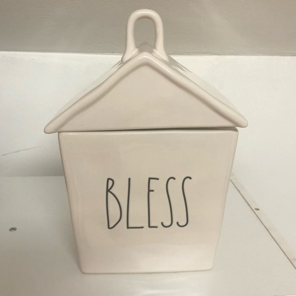 Rae Dunn BLESS 🍪cookie jar🍪 - Picture 1 of 3